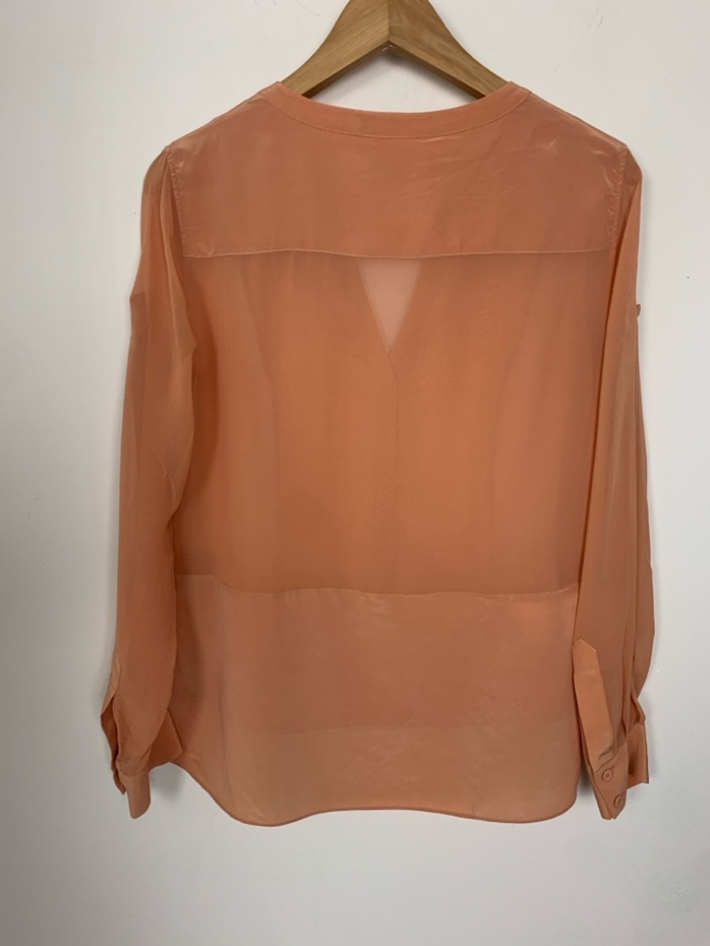BCBGMAXAZRIA Silk Blouse - Picture 6 of 9
